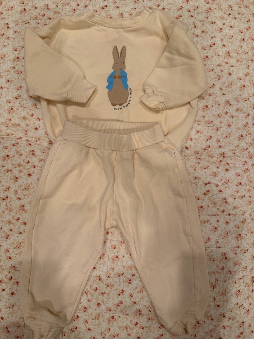 MORI Baby Peter Rabbit Sweatshirt & Joggers Set